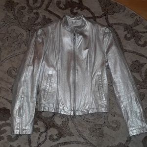 Wilson's Silver Leather Jacket